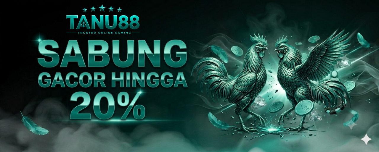 BONUS SABUNG AYAM 20%